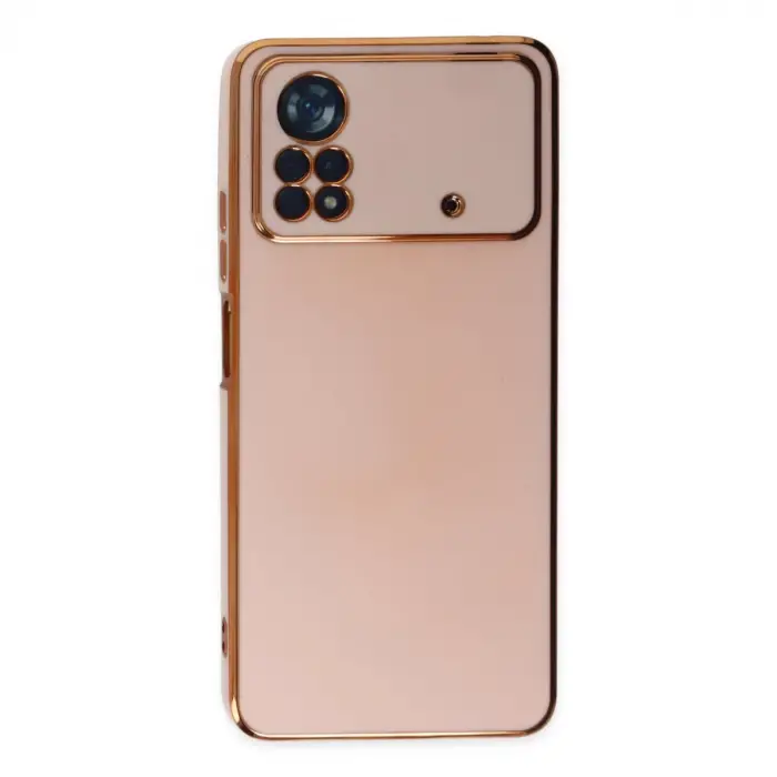 Xiaomi Poco X4 Pro 5g Kılıf Volet Silikon - Pembe