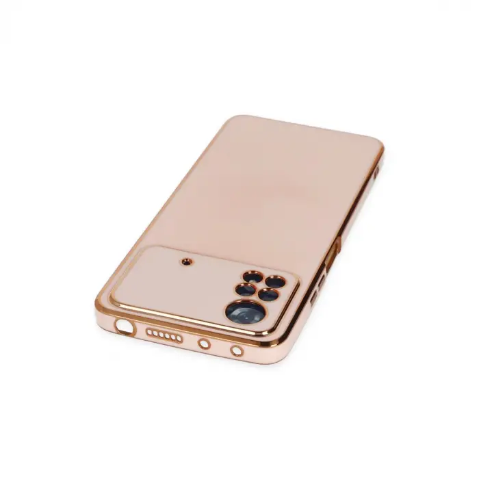 Xiaomi Poco X4 Pro 5g Kılıf Volet Silikon - Pembe