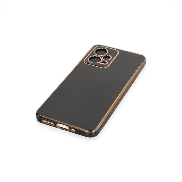 Xiaomi Poco X5 5g Kılıf Volet Silikon - Siyah