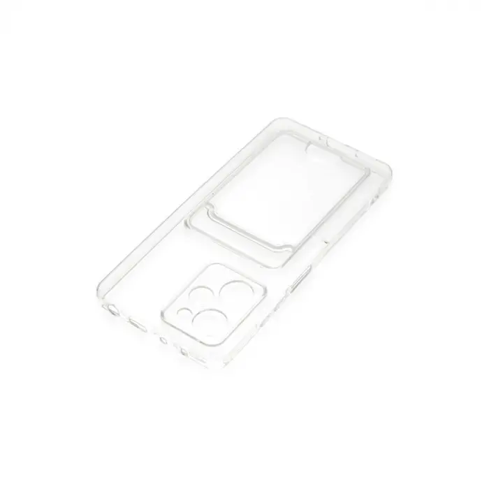 Xiaomi Poco X5 Pro 5g Kılıf Kart Şeffaf Silikon - Şeffaf