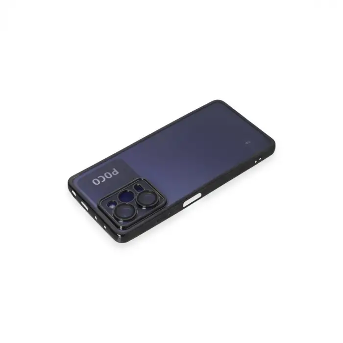 Xiaomi Poco X5 Pro 5g Kılıf Razer Lensli Silikon - Siyah