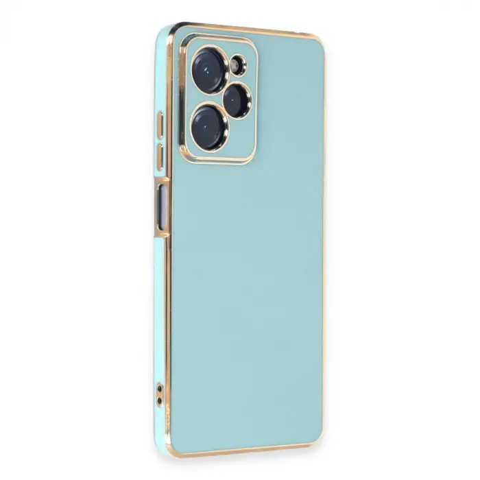 Xiaomi Poco X5 Pro 5g Kılıf Volet Silikon - Açık Yeşil