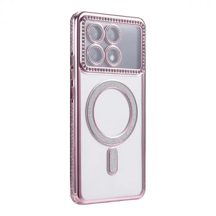 Xiaomi Poco X6 Pro Joke Simli Magneticsafe Kılıf - Pembe