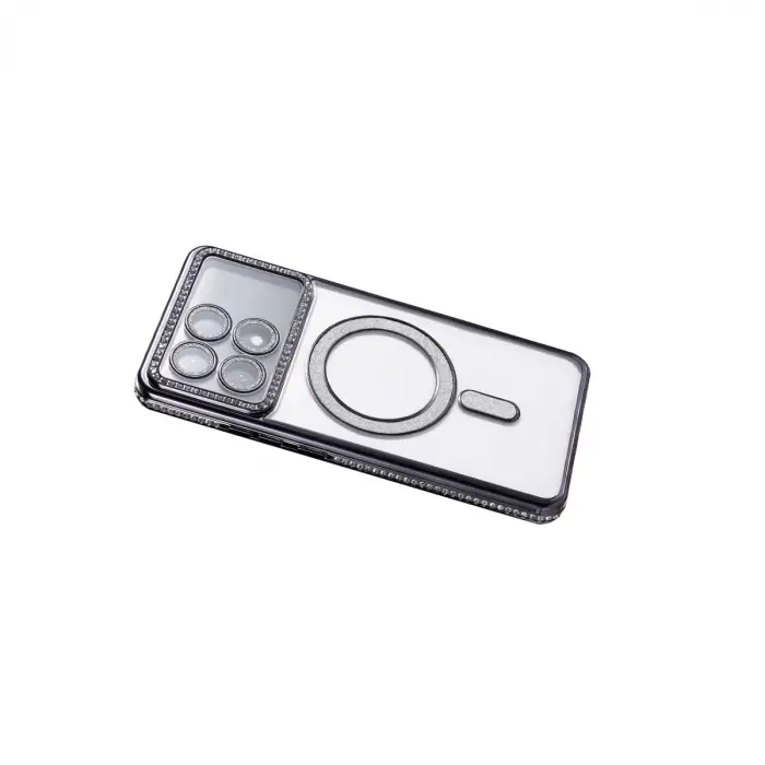 Xiaomi Poco X6 Pro Joke Simli Magneticsafe Kılıf - Siyah