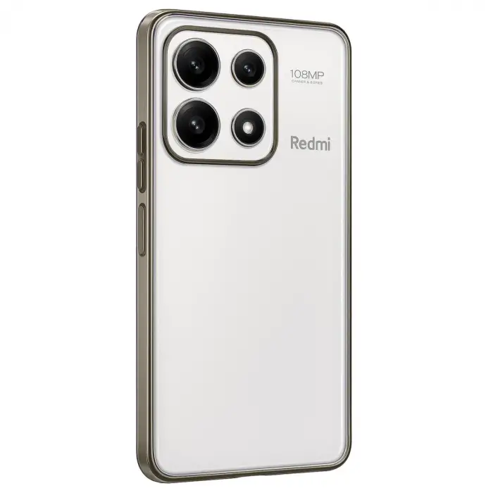 Xiaomi Poco X6 Pro Kılıf Razer Lensli Silikon - Gold