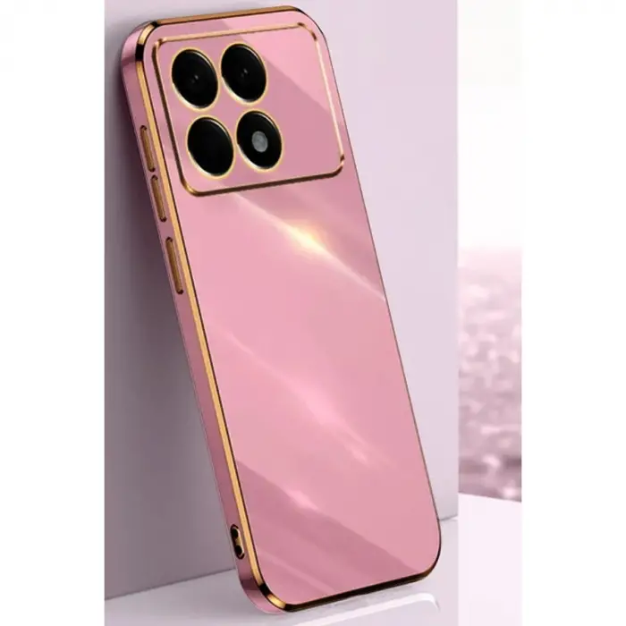 Xiaomi Poco X6 Pro Kılıf Volet Silikon - Mor