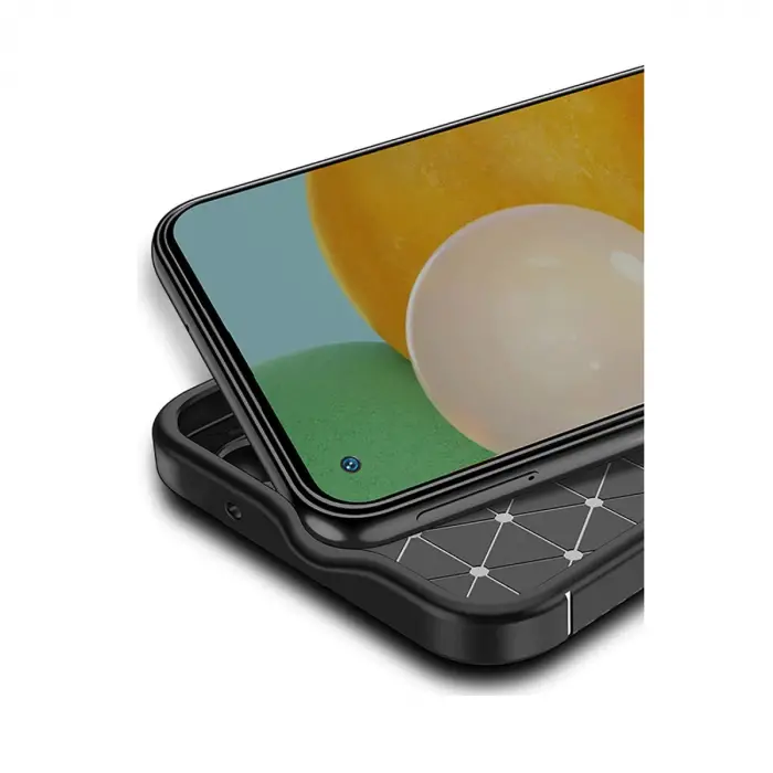 Xiaomi Poco X7 Pro Kılıf Auto Focus Karbon Kapak - Siyah