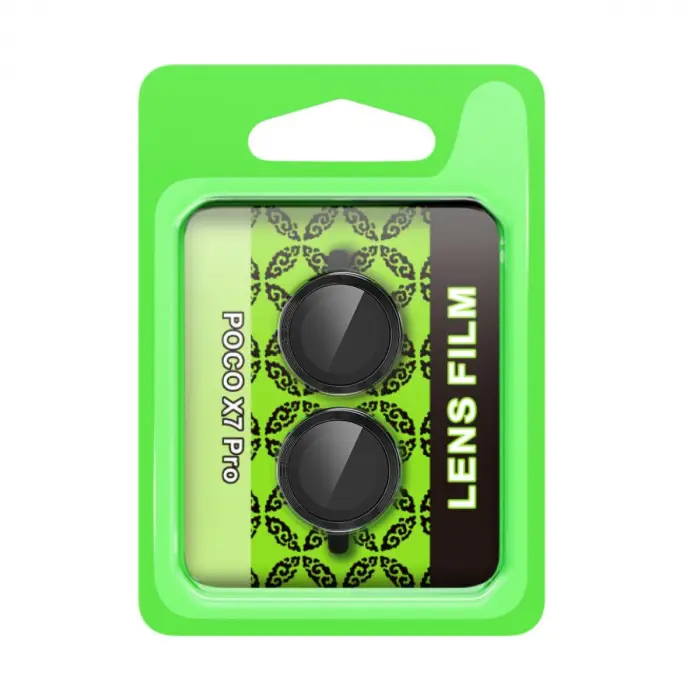 Xiaomi Poco X7 Pro Raze Metal Kamera Lens - Siyah