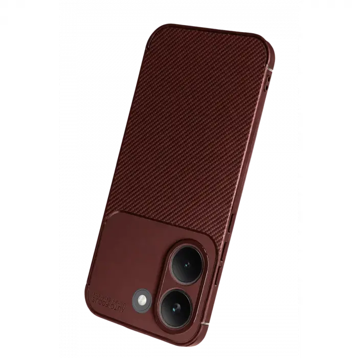 Xiaomi Poco X8 Pro Auto Focus Karbon Kapak - Bordo