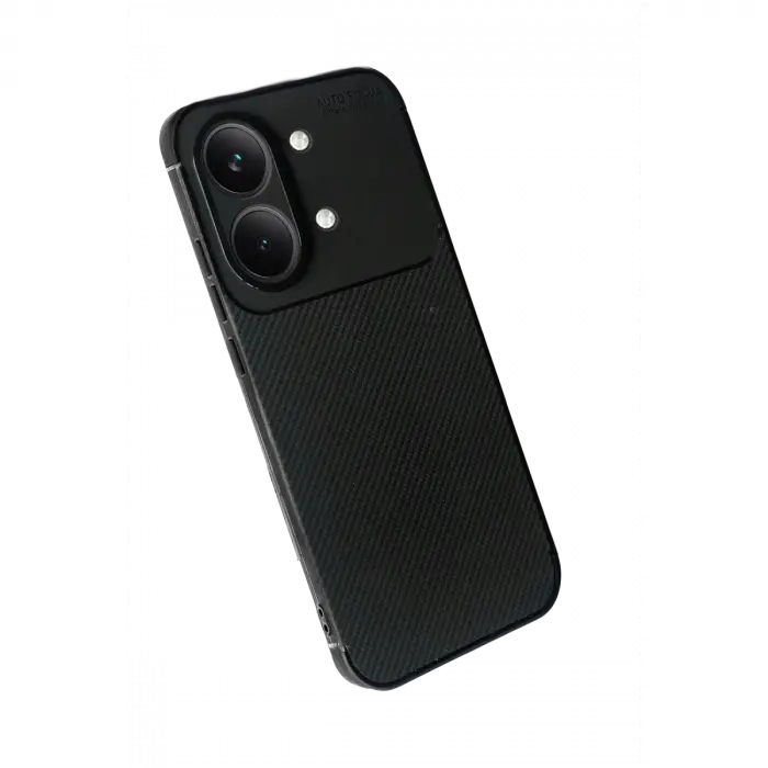 Xiaomi Poco X8 Pro Max Auto Focus Karbon Kapak - Siyah