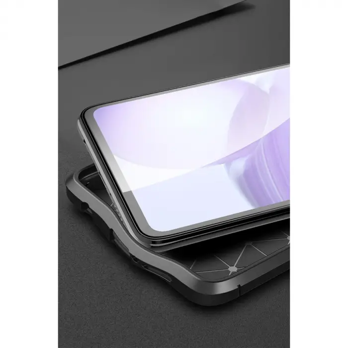 Xiaomi Pocophone X3 Kılıf Auto Focus Kapak - Kırmızı