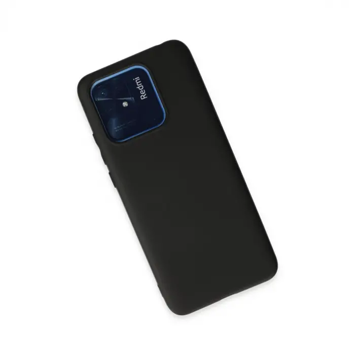 Xiaomi Redmi 10c Kılıf First Silikon - Siyah