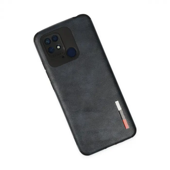 Xiaomi Redmi 10c Kılıf Loop Deri Silikon - Lacivert