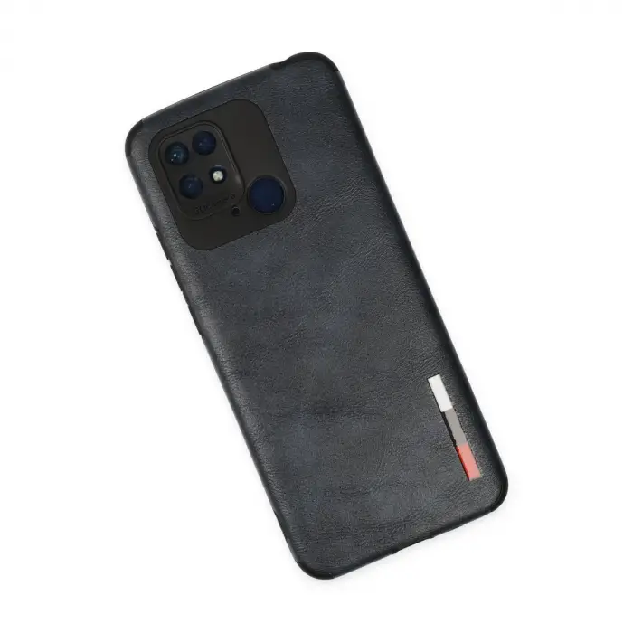 Xiaomi Redmi 10c Kılıf Loop Deri Silikon - Lacivert