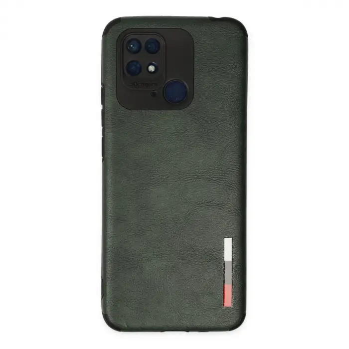 Xiaomi Redmi 10c Kılıf Loop Deri Silikon - Yeşil