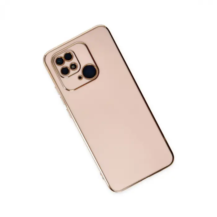 Xiaomi Redmi 10c Kılıf Volet Silikon - Pembe