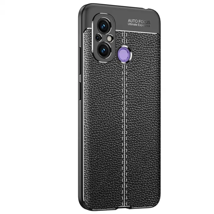 Xiaomi Redmi 12c Kılıf Auto Focus Kapak - Siyah