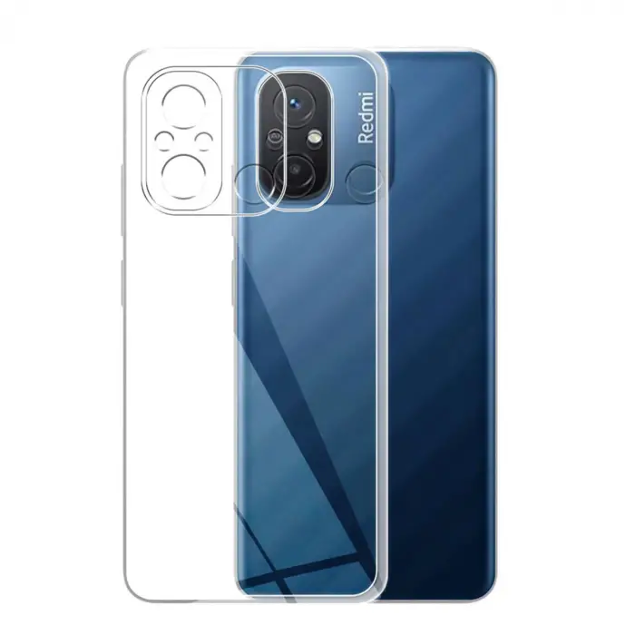 Xiaomi Redmi 12c Kılıf Lüx Şeffaf Silikon