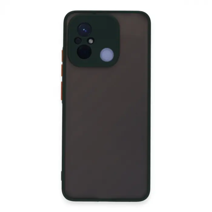 Xiaomi Redmi 12c Kılıf Montreal Silikon Kapak - Yeşil