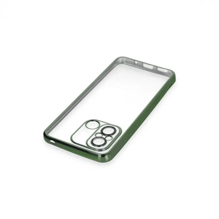 Xiaomi Redmi 12c Kılıf Razer Lensli Silikon - Yeşil