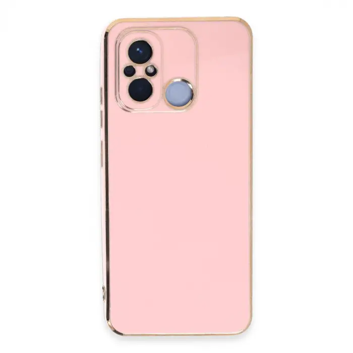 Xiaomi Redmi 12c Kılıf Volet Silikon - Pembe