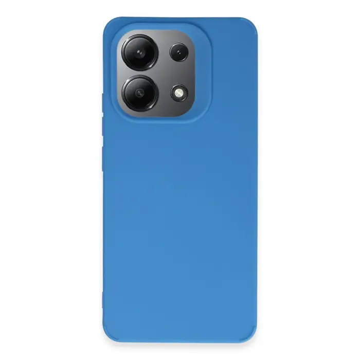 Xiaomi Redmi 13 4g Kılıf First Silikon - Mavi