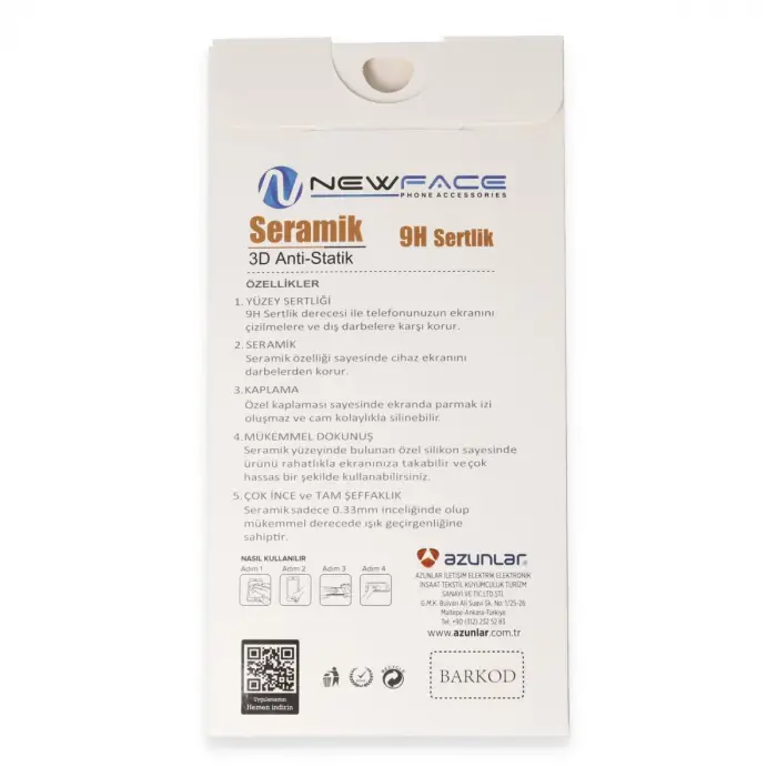 Xiaomi Redmi 13c 3d Antistatik Mat Seramik Nano Ekran Koruyucu