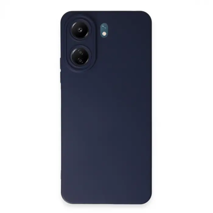 Xiaomi Redmi 13c Kılıf Nano İçi Kadife Silikon - Lacivert
