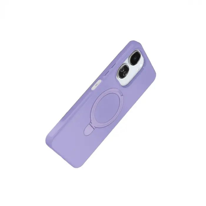 Xiaomi Redmi 13c Regal Magsafe Standlı Kapak - Lila