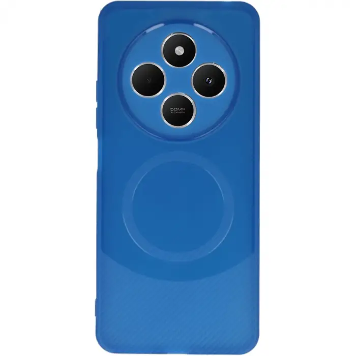 Xiaomi Redmi 14c Kılıf Maya Karbon Kapak - Lacivert