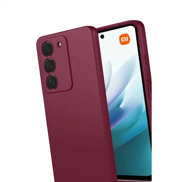Xiaomi Redmi 15 4g First Silikon - Bordo