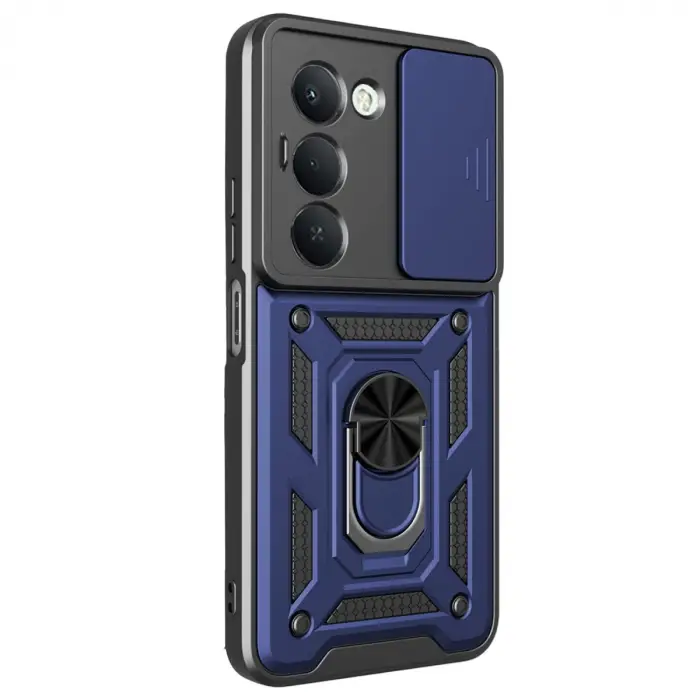 Xiaomi Redmi 15 4g Pars Lens Yüzüklü Silikon - Lacivert