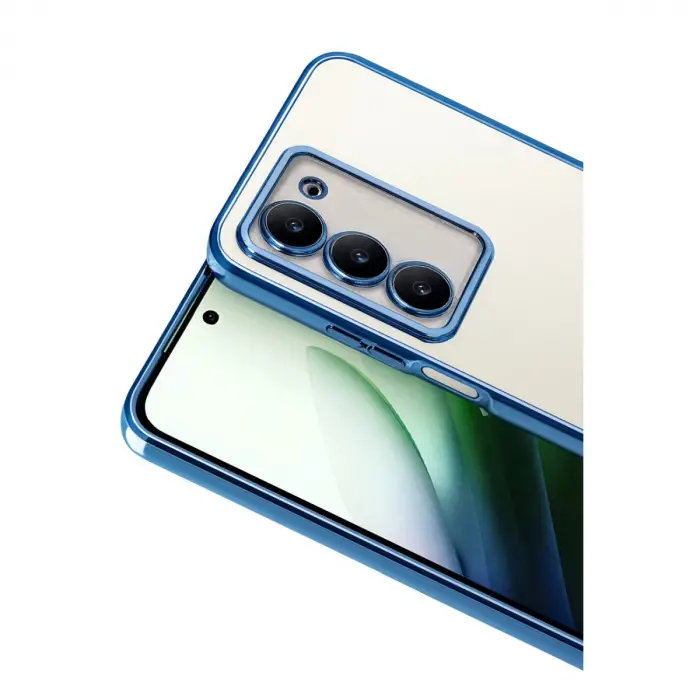 Xiaomi Redmi 15 4g Razer Lensli Silikon - Açık Mavi