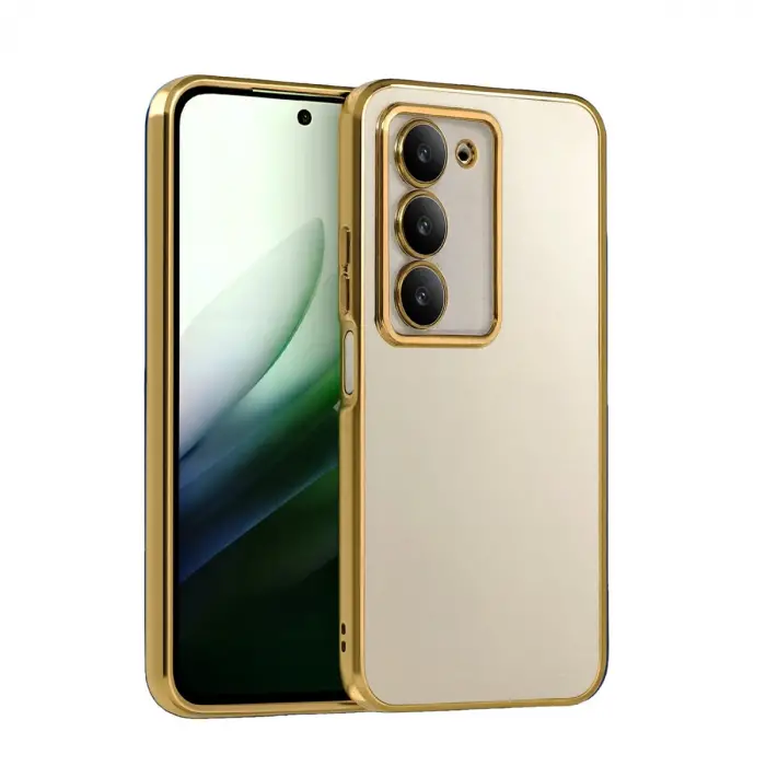 Xiaomi Redmi 15 4g Razer Lensli Silikon - Gold