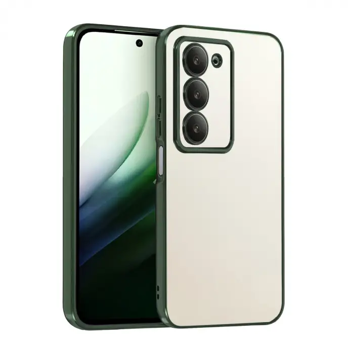 Xiaomi Redmi 15 4g Razer Lensli Silikon - Yeşil