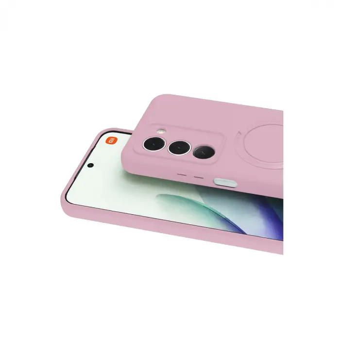 Xiaomi Redmi 15 4g Regal Magsafe Standlı Kapak - Açık Pembe