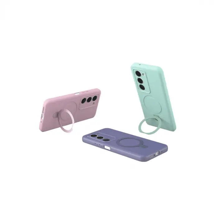 Xiaomi Redmi 15 4g Regal Magsafe Standlı Kapak - Turuncu