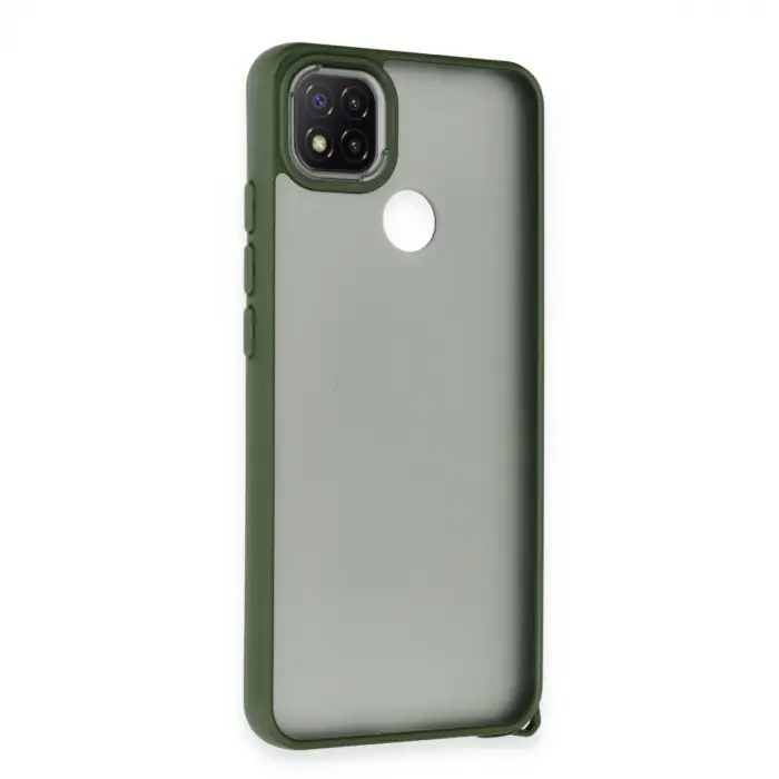 Xiaomi Redmi 9c Kılıf Elegant Kapak - Yeşil