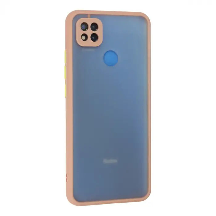 Xiaomi Redmi 9c Kılıf Montreal Silikon Kapak - Pembe