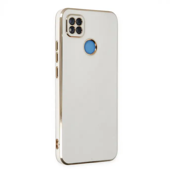 Xiaomi Redmi 9c Kılıf Volet Silikon - Beyaz