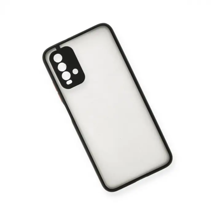 Xiaomi Redmi 9t Kılıf Montreal Silikon Kapak - Siyah