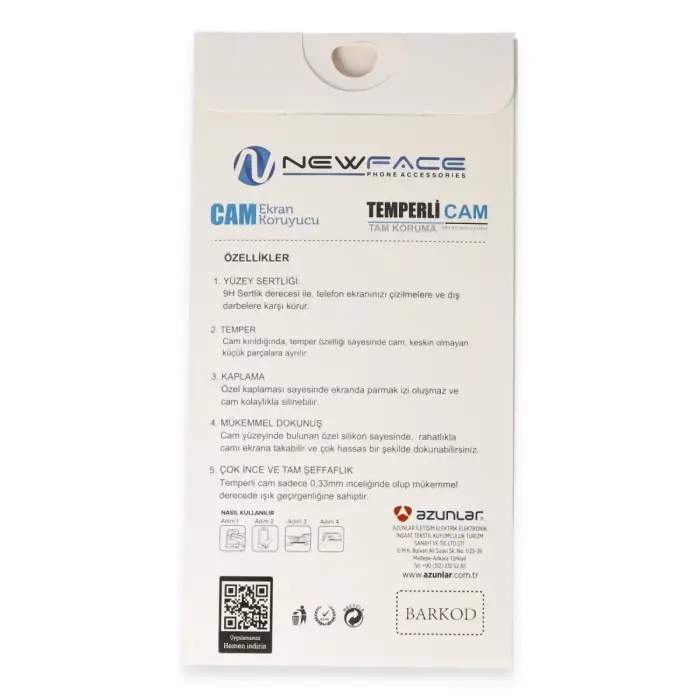 Xiaomi Redmi A3 4g 3d Antistatik Cam Ekran Koruyucu