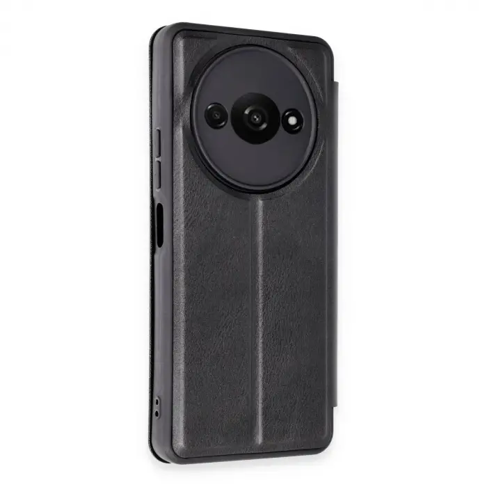 Xiaomi Redmi A3 4g Kılıf Flip Cover - Siyah