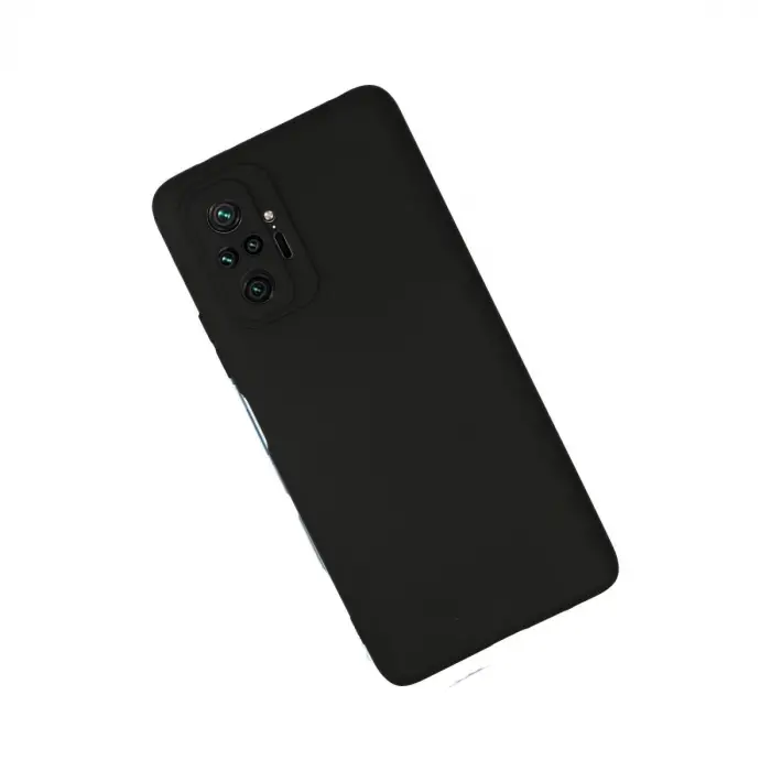 Xiaomi Redmi Note 10 Pro Kılıf First Silikon - Siyah