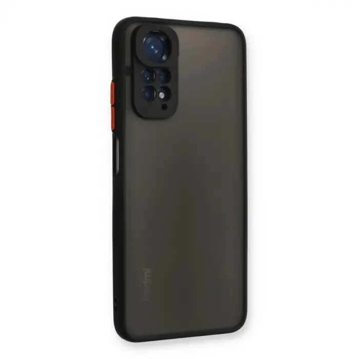 Xiaomi Redmi Note 11 Kılıf Montreal Silikon Kapak - Siyah
