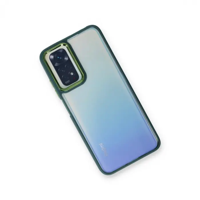 Xiaomi Redmi Note 11 Pro Kılıf Dora Kapak - Haki Yeşil