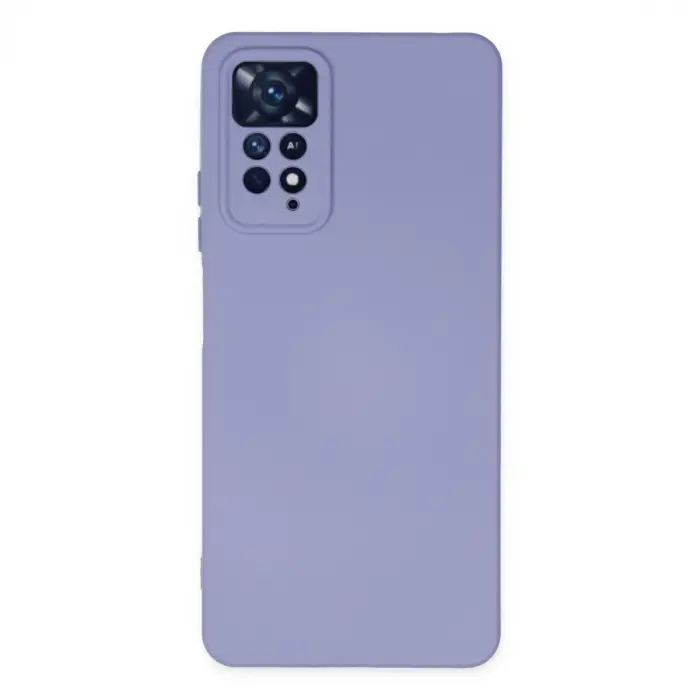 Xiaomi Redmi Note 11 Pro Kılıf Nano İçi Kadife Silikon - Lila