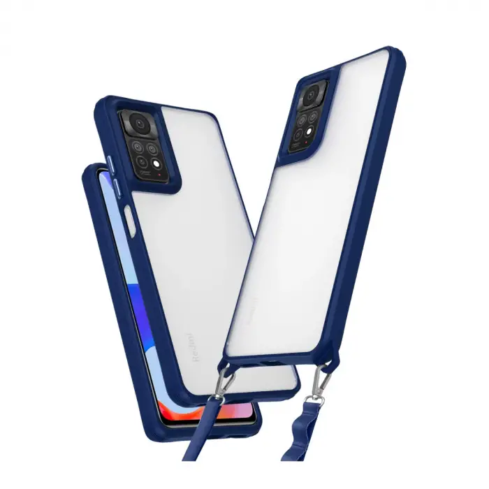 Xiaomi Redmi Note 11 Pro Kılıf Penta Silikon Kılıf - Lacivert