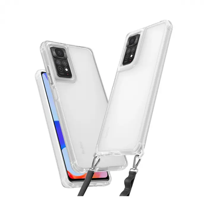 Xiaomi Redmi Note 11 Pro Kılıf Penta Silikon Kılıf - Şeffaf