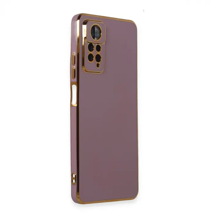 Xiaomi Redmi Note 11 Pro Kılıf Volet Silikon - Mor